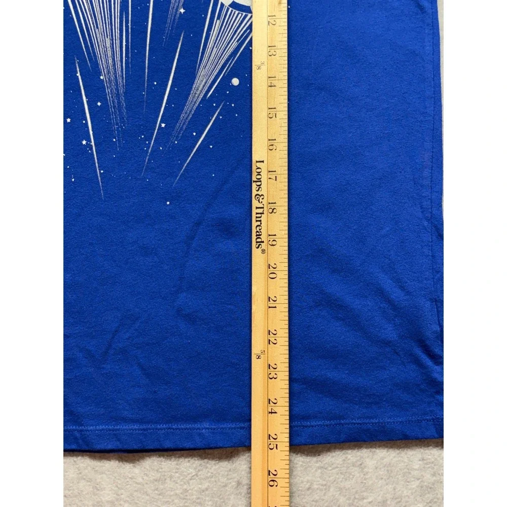 The Childrens Place Boys Blue Sports Space Graphic Tee Shirt XXL 16 7000143